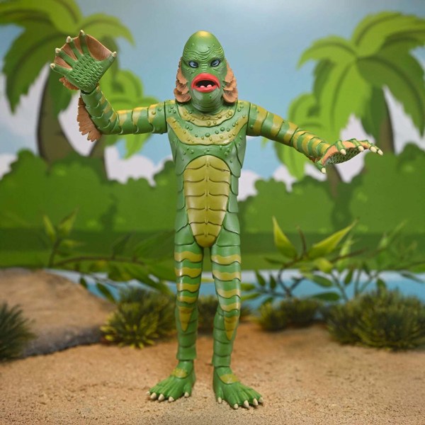 Universal Monster - 15 cm große Actionfigur - Toony Terrors Kreatur aus der schwarzen Lagune