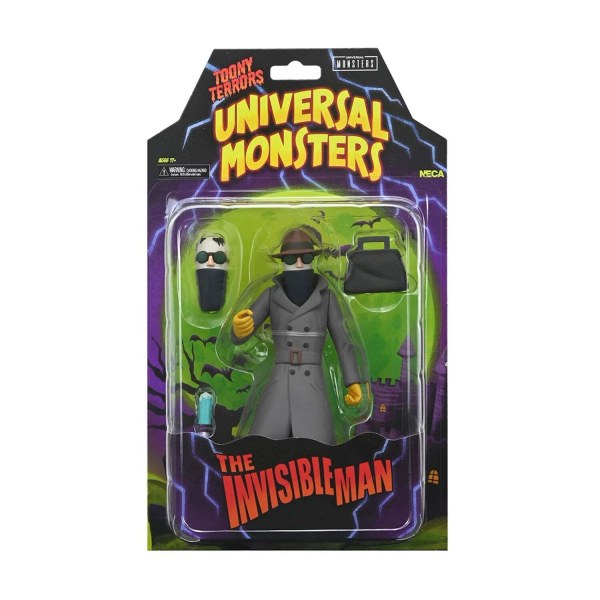 Universal Monsters – 15 cm große Actionfigur – Toony Terrors – Der Unsichtbare
