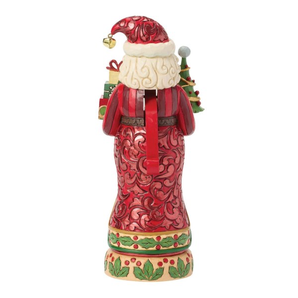 Roter und grüner Weihnachtsmann-Nussknacker - Jim Shore