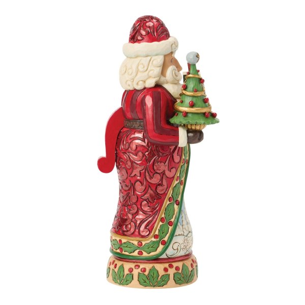 Roter und grüner Weihnachtsmann-Nussknacker - Jim Shore
