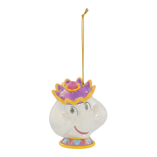 MRS. POTTS SCHIRMENDE PVC-ORNAMENT - DISNEY DEPARTMENT 56