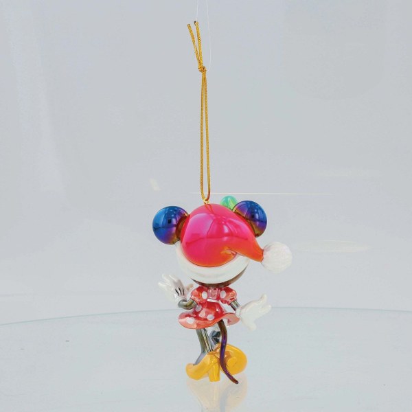 MINNIE MAUS WEIHNACHTEN SCHMUCK AUS SCHIRMENDEM PVC - DISNEY DEPARTMENT 56