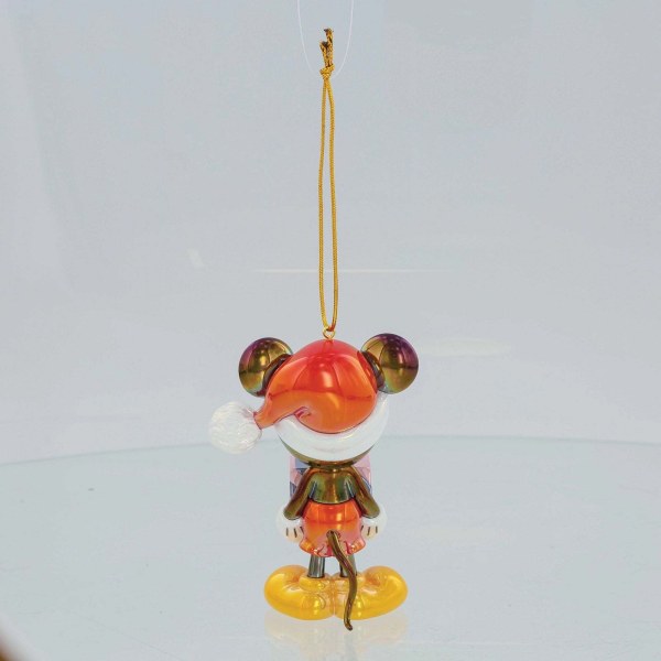MICKEY MAUS WEIHNACHTEN aus schimmerndem PVC - DISNEY DEPARTMENT 56