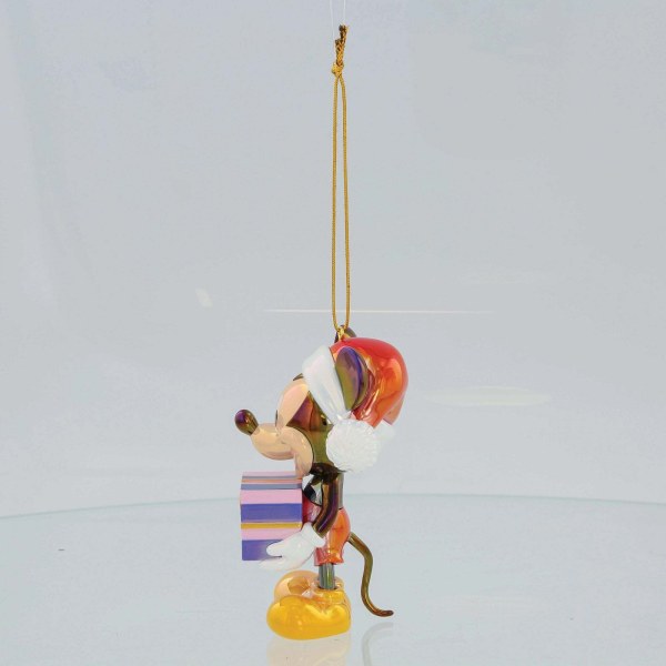 MICKEY MAUS WEIHNACHTEN aus schimmerndem PVC - DISNEY DEPARTMENT 56
