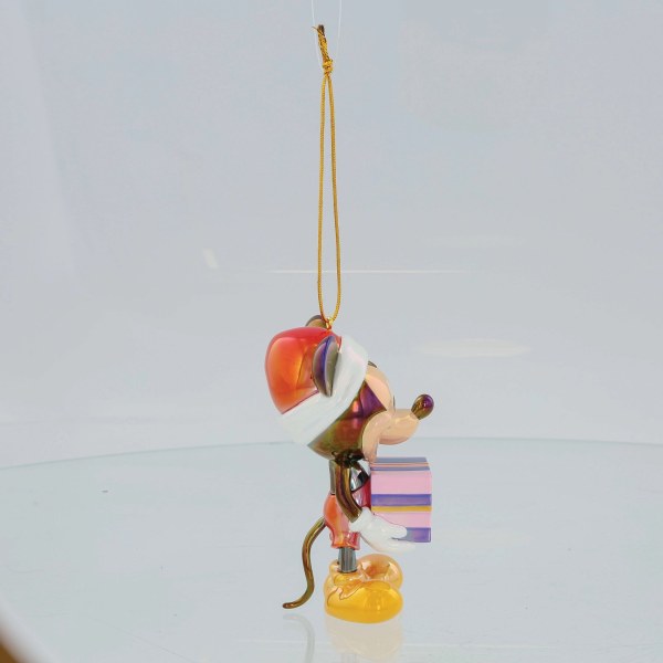MICKEY MAUS WEIHNACHTEN aus schimmerndem PVC - DISNEY DEPARTMENT 56