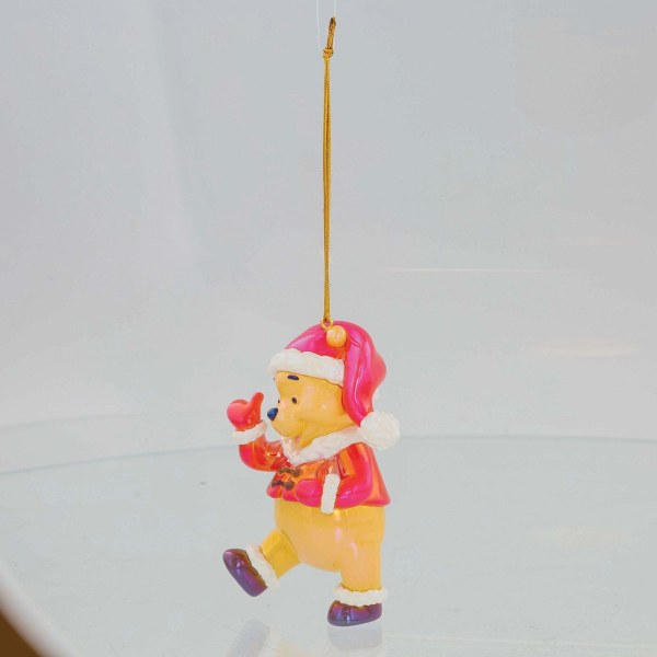 WINNIE PUUH WEIHNACHTEN aus schimmerndem PVC - DISNEY DEPARTMENT 56