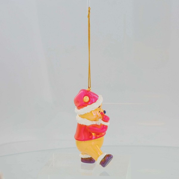 WINNIE PUUH WEIHNACHTEN aus schimmerndem PVC - DISNEY DEPARTMENT 56