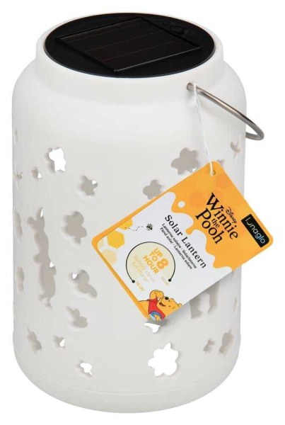 LunaGlo Winnie Puuh Solarprojektionslaterne - Disney