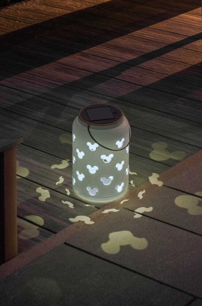 LunaGlo Mickey Maus Solarprojektionslaterne - Disney