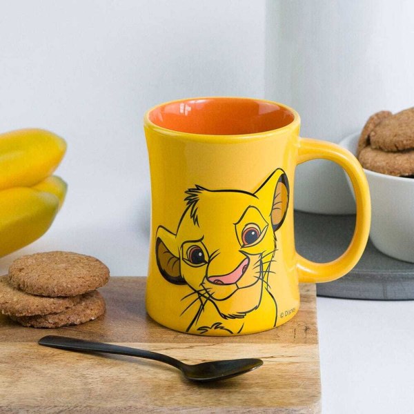 Simba 3D Tasse, 360 ml – Disney Der König Der Löwen