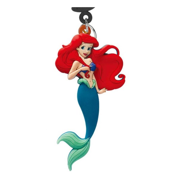 Schlüsselanhänger-Tasche, Rucksack aus weichem PVC, Ariel – Disney Die Kleine Meerjungfrau