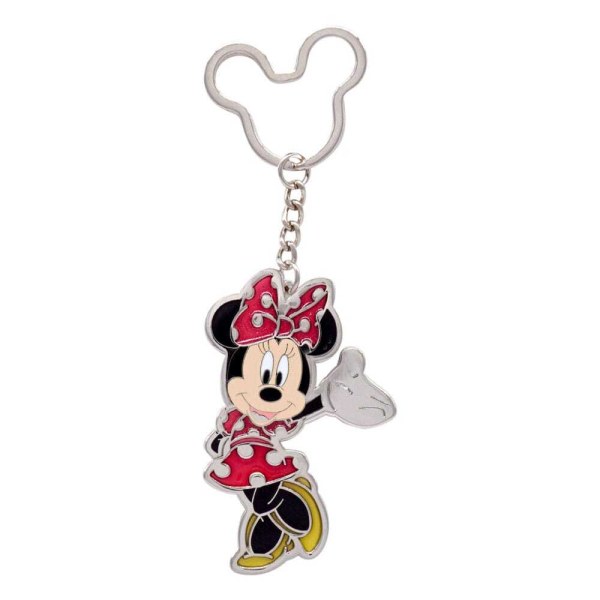Minnie Maus -Schlüsselanhänger aus Metall – Disney
