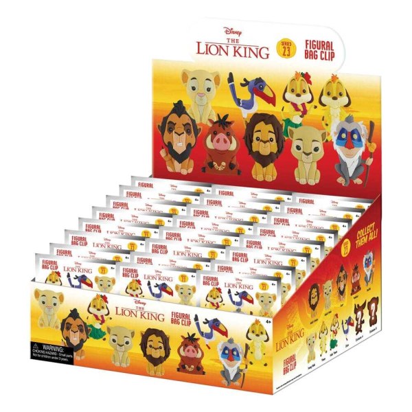 König der Löwen 3D-Schlüsselanhänger-Überraschungstüte - Disney