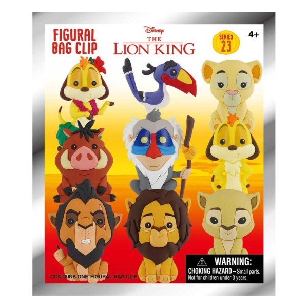 König der Löwen 3D-Schlüsselanhänger-Überraschungstüte - Disney