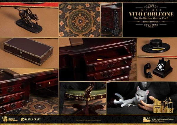 Der Pate Vito Corleone Meisterhandwerksfigur 31 cm