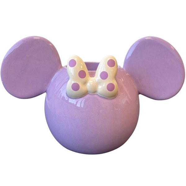 3D-Blumentopf Minnie, lila, 5 cm – Disney