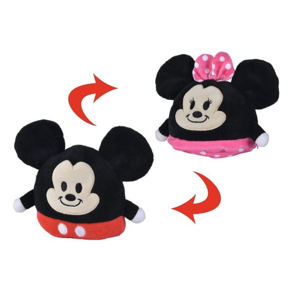 Wendbares Plüschtier Mickey/Minnie, 8 cm – Disney