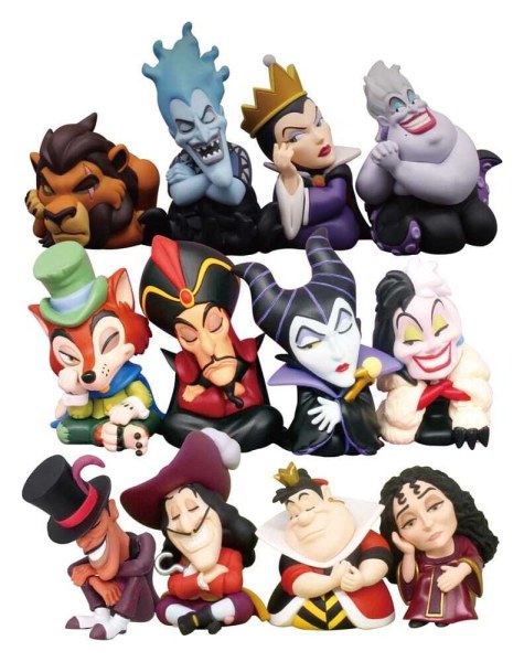 Bösewichte-Überraschungstüte Twinchees Lil' Sleeper Figur 5 cm - Disney Villains