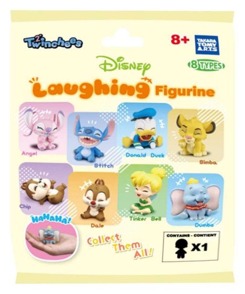 Twinchees-Figur „Lachen“ (5 cm) Überraschungstüte – Disney