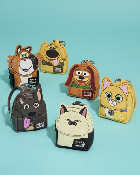 Hunde & Katzen Mystery Mini-Rucksack-Schlüsselanhänger - Disney-Pixar Loungefly