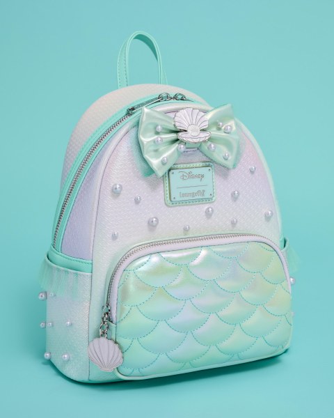 Schimmernder Perlen-Mini-Rucksack – Disney Loungefly Die Kleine Meerjungfrau