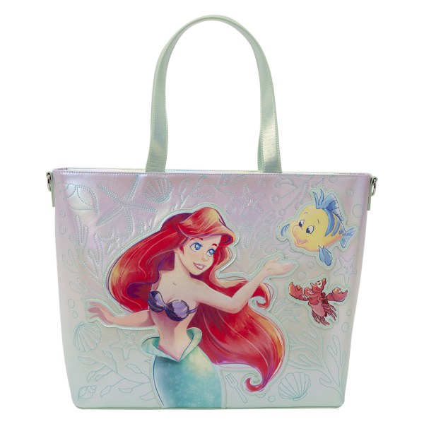 Ariel & Flounder Tragetasche mit Münzfach – Disney Loungefly Die Kleine Meerjungfrau
