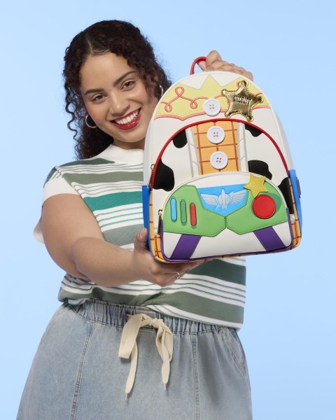 Mittelgroßer Rucksack mit drei Fächern – Disney-Pixar Loungefly Toy Story 5