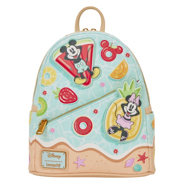 Mickey & Minnie Strand-Mini-Rucksack - Disney Loungefly