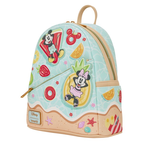 Mickey & Minnie Strand-Mini-Rucksack - Disney Loungefly