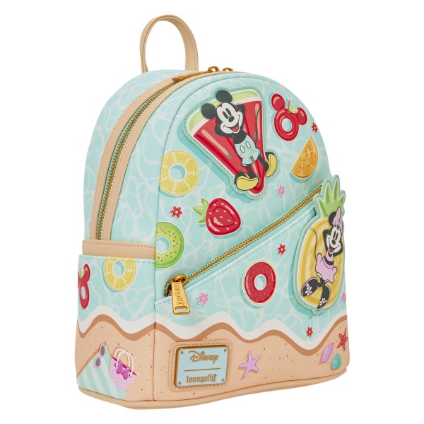 Mickey & Minnie Strand-Mini-Rucksack - Disney Loungefly