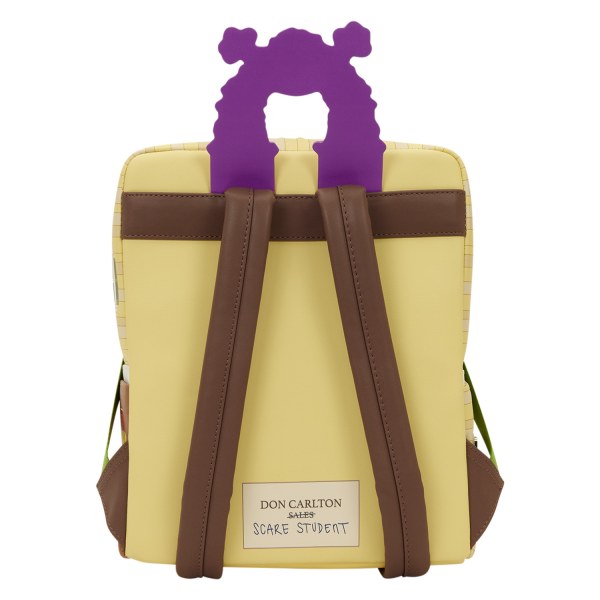 Oozma Kappa House Mini-Rucksack mit Figuren – Disney-Pixar Loungefly Monsters University