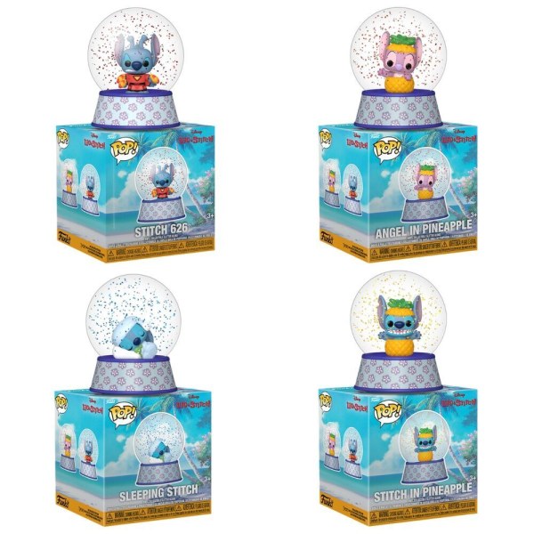 POP! Verschiedene Mystery Mini Schneekugelfiguren Disney Stitch