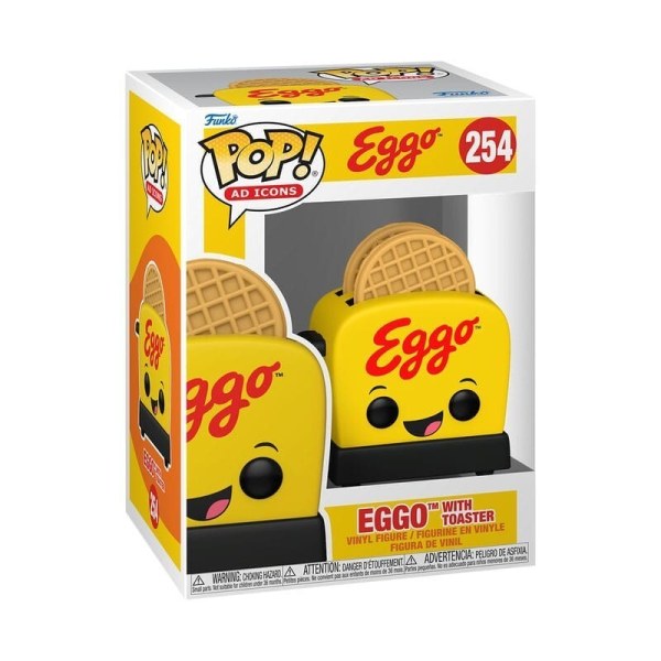 FUNKO POP! 254 Eggo mit Toaster - Kellogg