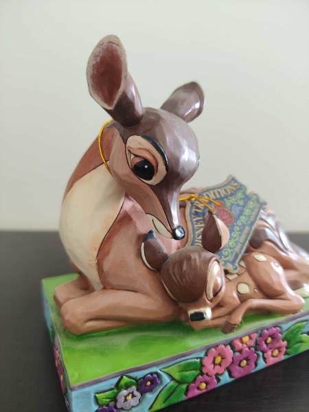 Bambi mit Mutter Figur  „Schlaf gut, kleiner Prinz“ – Disney Traditions