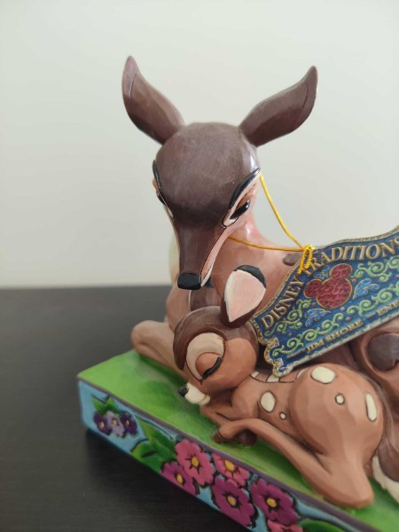 Bambi mit Mutter Figur  „Schlaf gut, kleiner Prinz“ – Disney Traditions