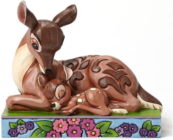 Bambi mit Mutter Figur  „Schlaf gut, kleiner Prinz“ – Disney Traditions