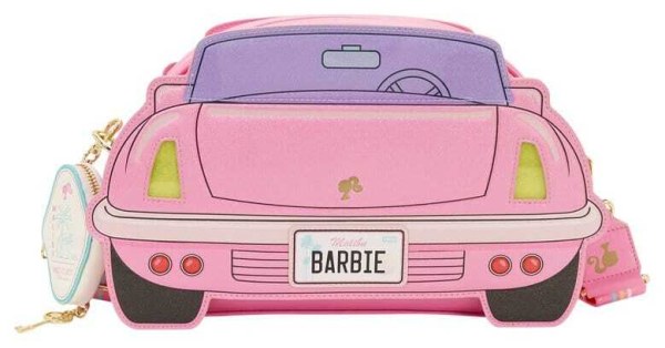 Barbie- schultertasche mit Autobeleuchtung – Loungefly Mattel