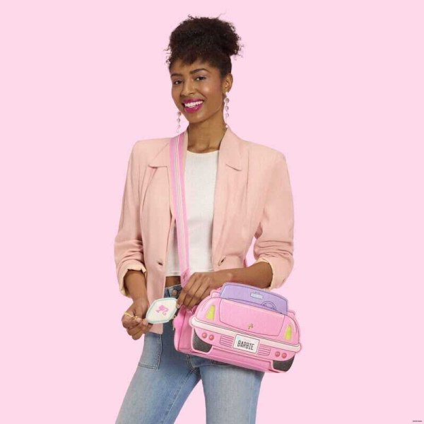 Barbie- schultertasche mit Autobeleuchtung – Loungefly Mattel