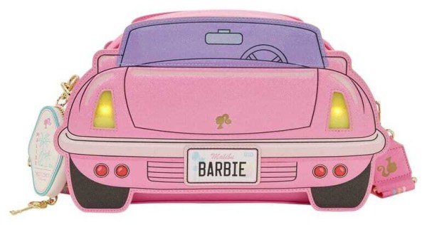 Barbie- schultertasche mit Autobeleuchtung – Loungefly Mattel