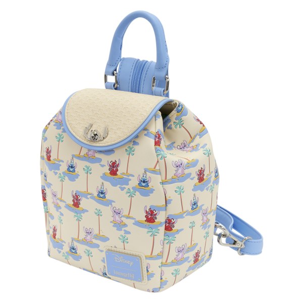 Stitch, Engel& Leroy Mini-Rucksack – Disney Loungefly Lilo & Stitch