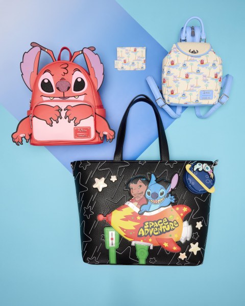 Stitch, Engel& Leroy Mini-Rucksack – Disney Loungefly Lilo & Stitch