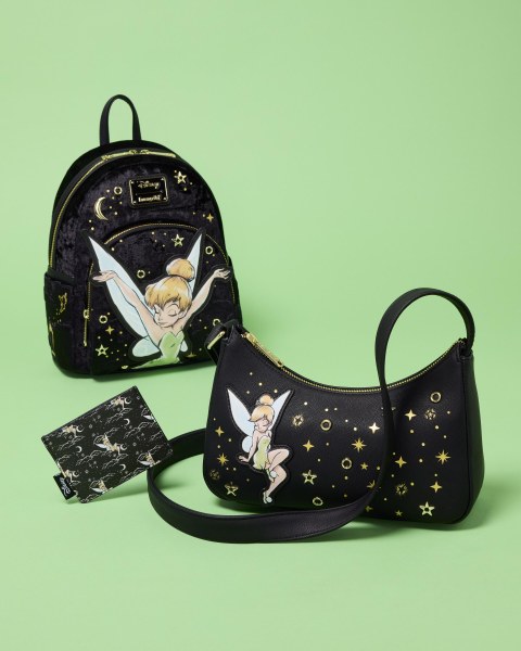 Tinkerbell Feenstaub Samt-Mini-Rucksack - Disney Loungefly Peter Pan