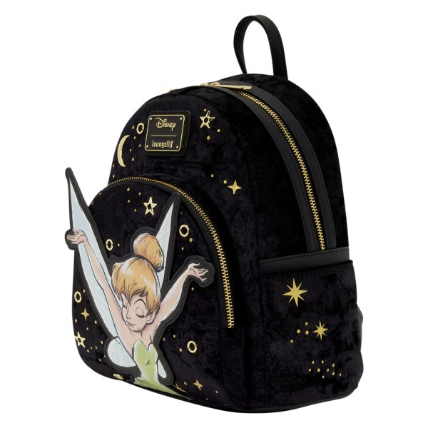 Tinkerbell Feenstaub Samt-Mini-Rucksack - Disney Loungefly Peter Pan