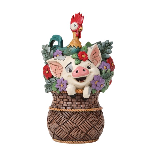 Pua & Hei Hei Blumenkorb Moana – Disney Traditions