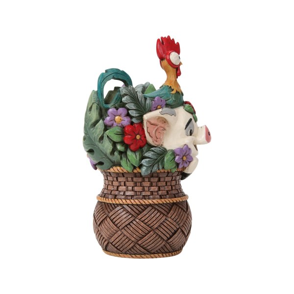 Pua & Hei Hei Vaiana Blumenkorb - Disney Traditions