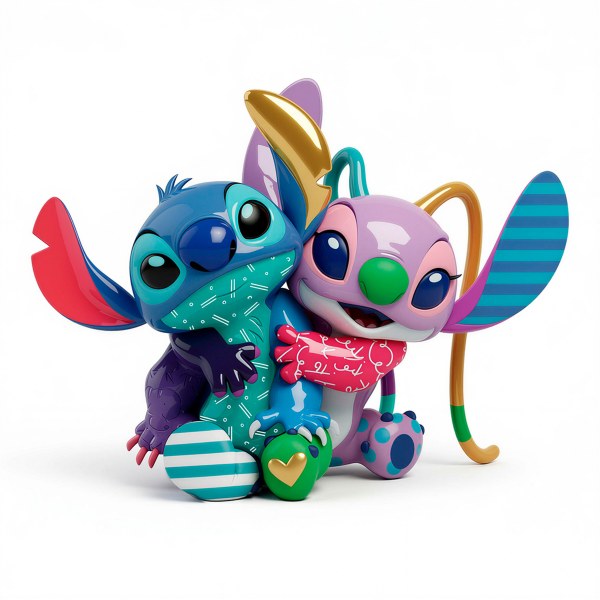 Stitch & Engel Love - Disney Britto