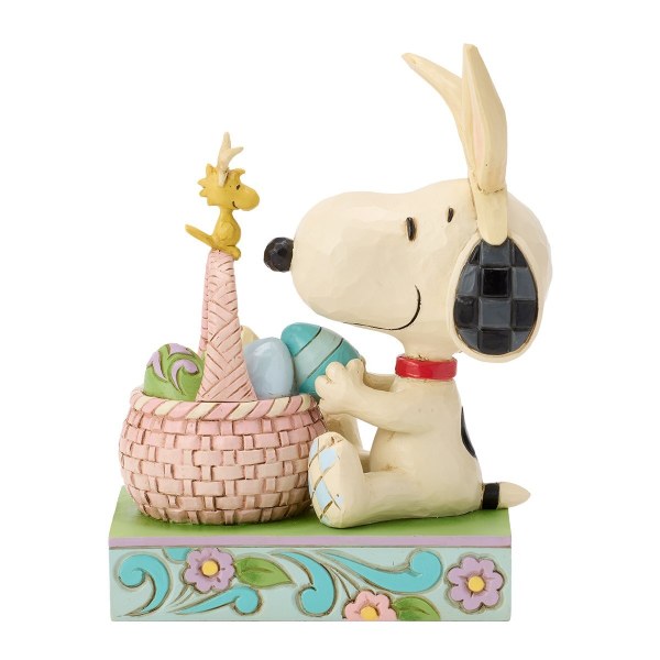 Snoopy mit einem Korb Ostern Ostereier – Peanuts