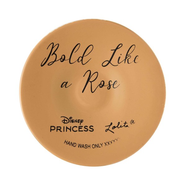 „Mutig wie eine Rose“ BELLE -Weinglas – Disney Lolita