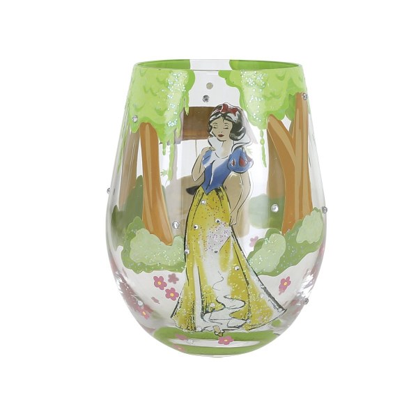 „Und sie lebten glücklich bis an ihr Lebensende“ SCHNEEWITTCHEN Stielloses Glas – Disney Lolita