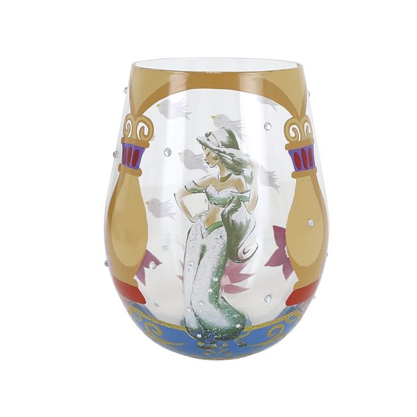 „LASS DEINE TRÄUME SOA“ JASMINE STIELLOSES GLAS – DISNEY LOLITA